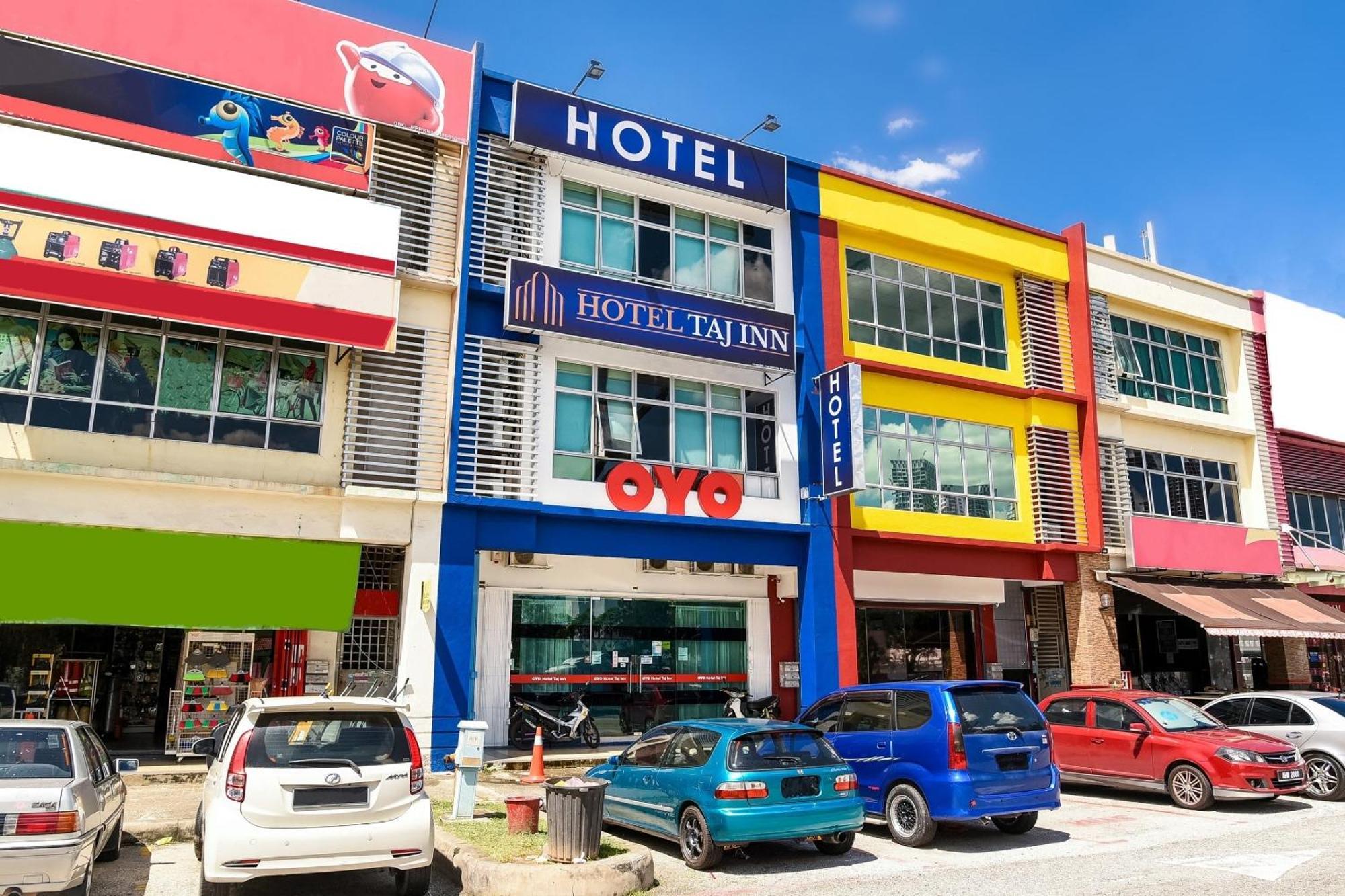 Oyo 90282 Hotel Taj Inn, Seksyen 7 샤알람 외부 사진